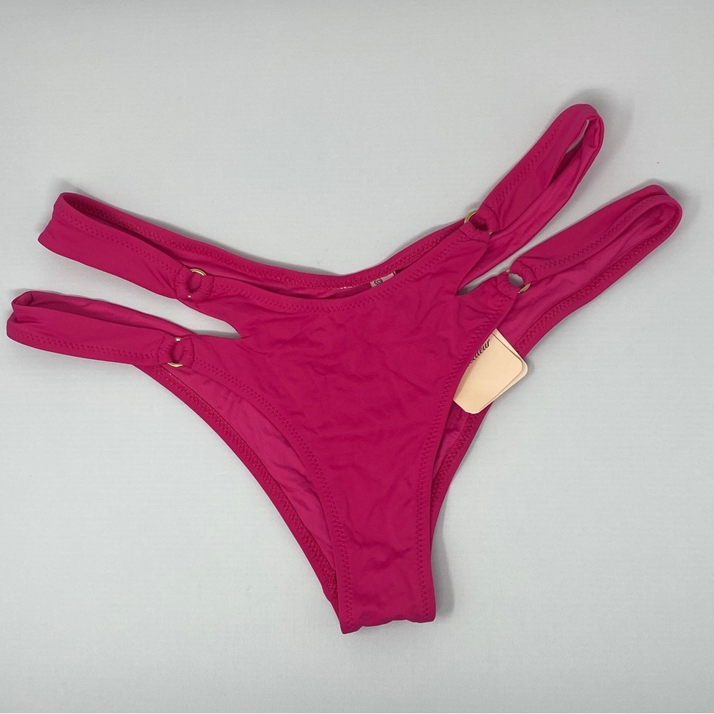 Agent Provocateur Sammie Hot Pink Bikini Brief AP4 Large NWT